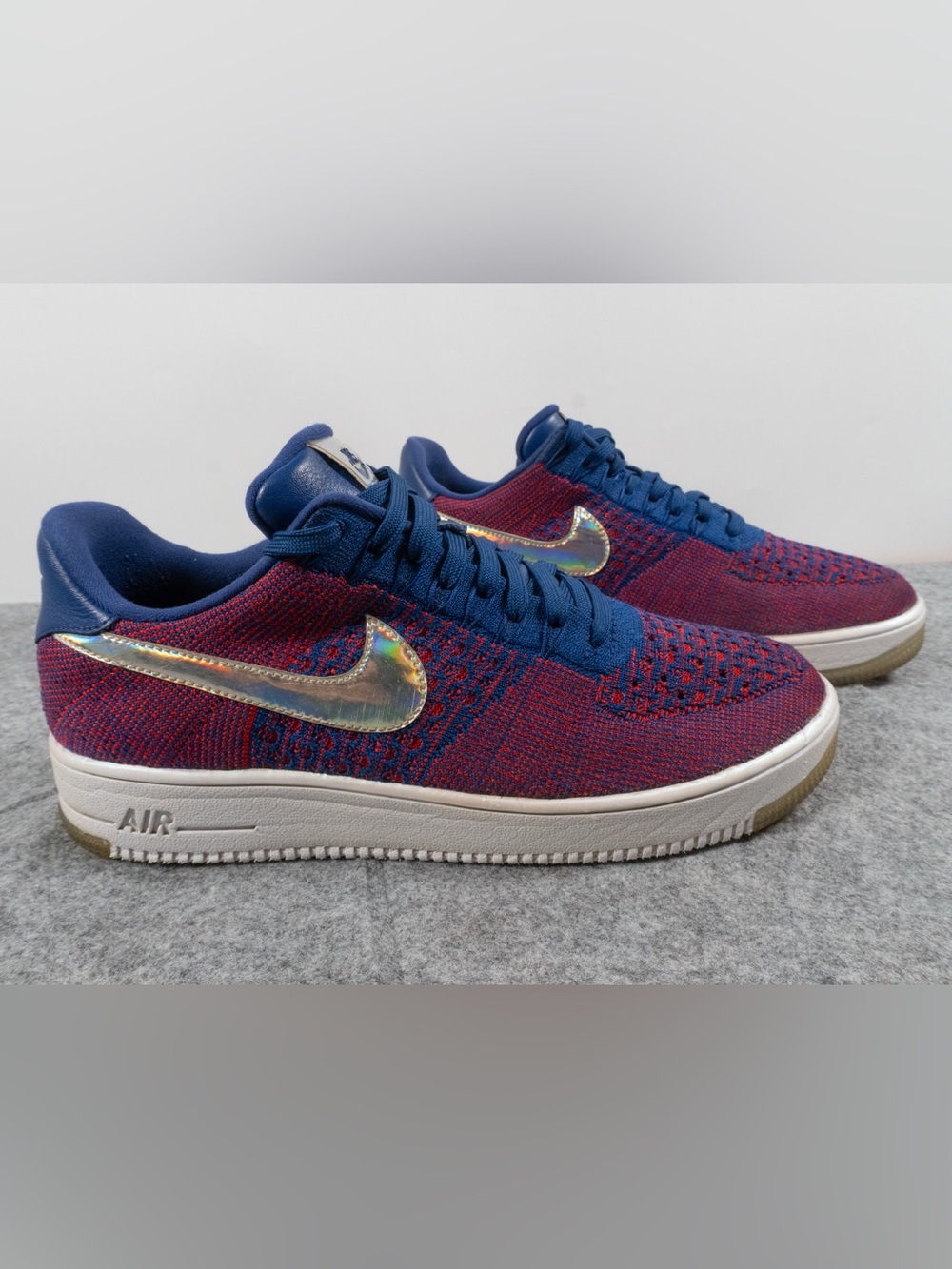 Nike Air Force 1 Ultra Flyknit Low USA 836577-601 Men's Size 10.5
